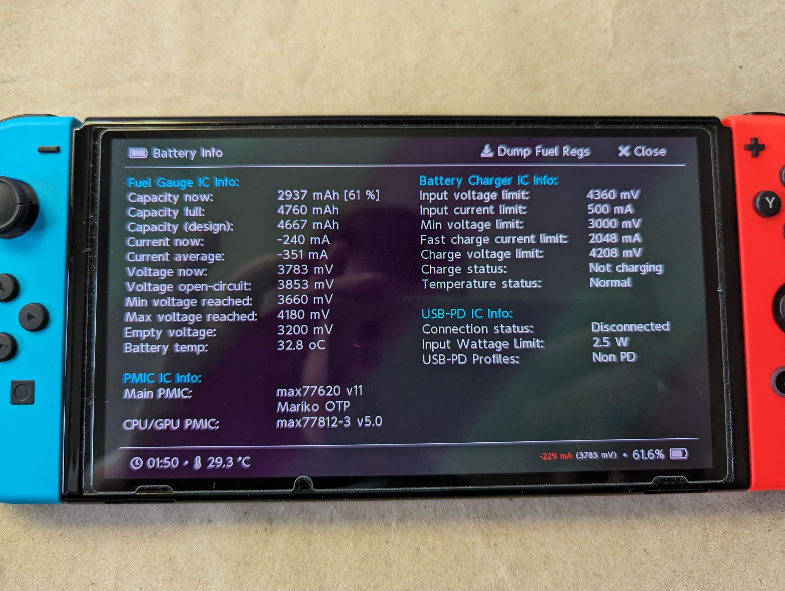 Nintendo Switch OLED, вживана