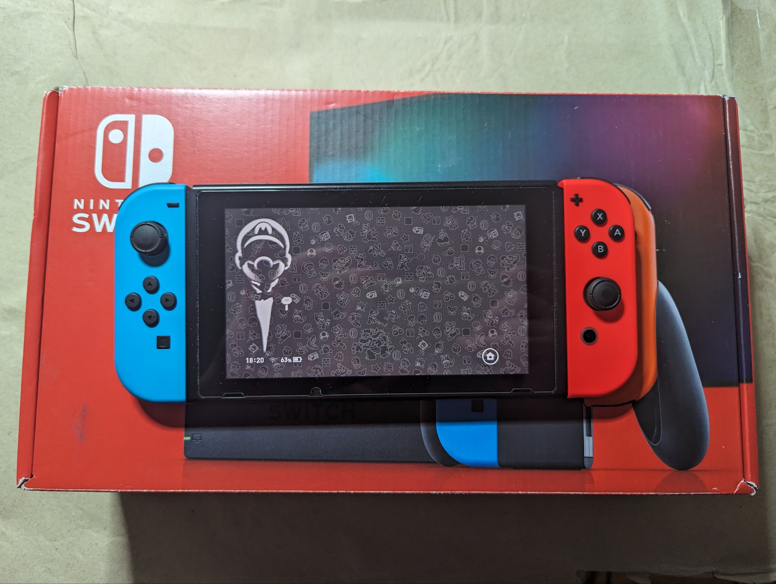 Nintendo Switch, 2 ревізія, вживана