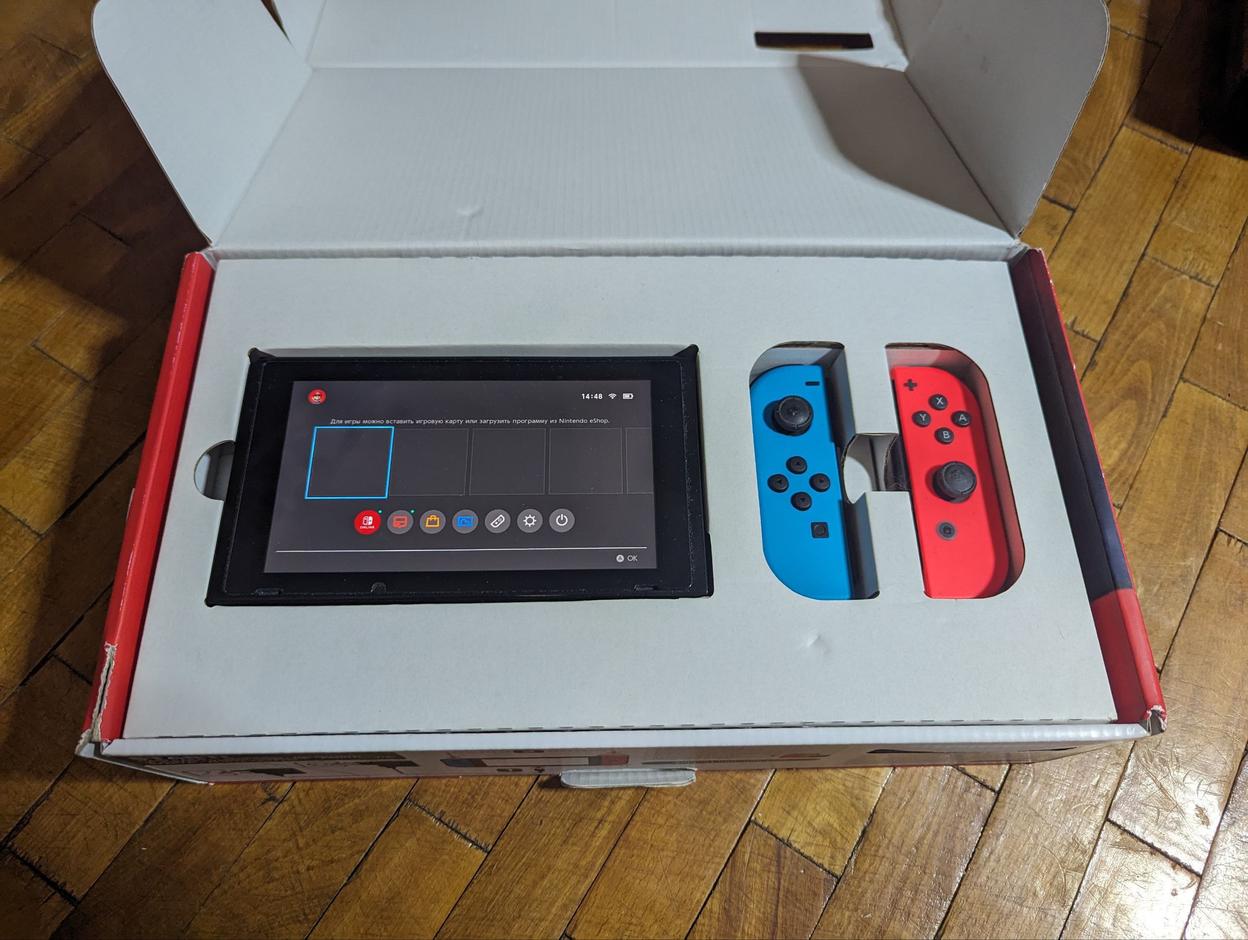 Nintendo Switch, 2 ревізія, вживана
