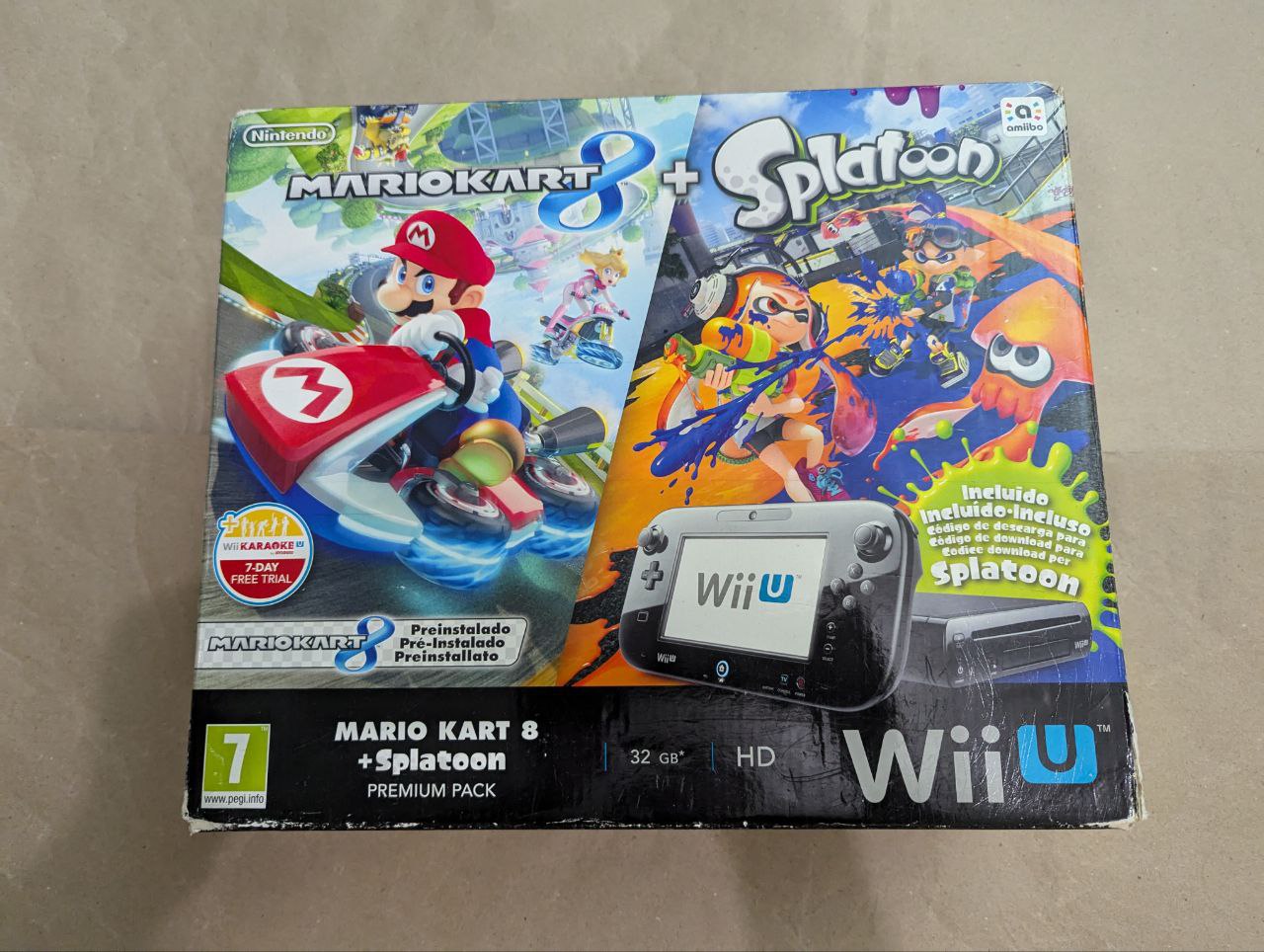 Nintendo Wii U, вживана, чорна 32Gb