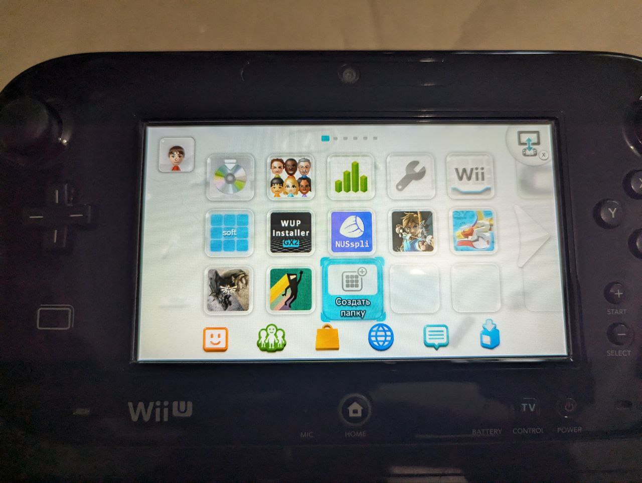 Nintendo Wii U, вживана, чорна 32Gb